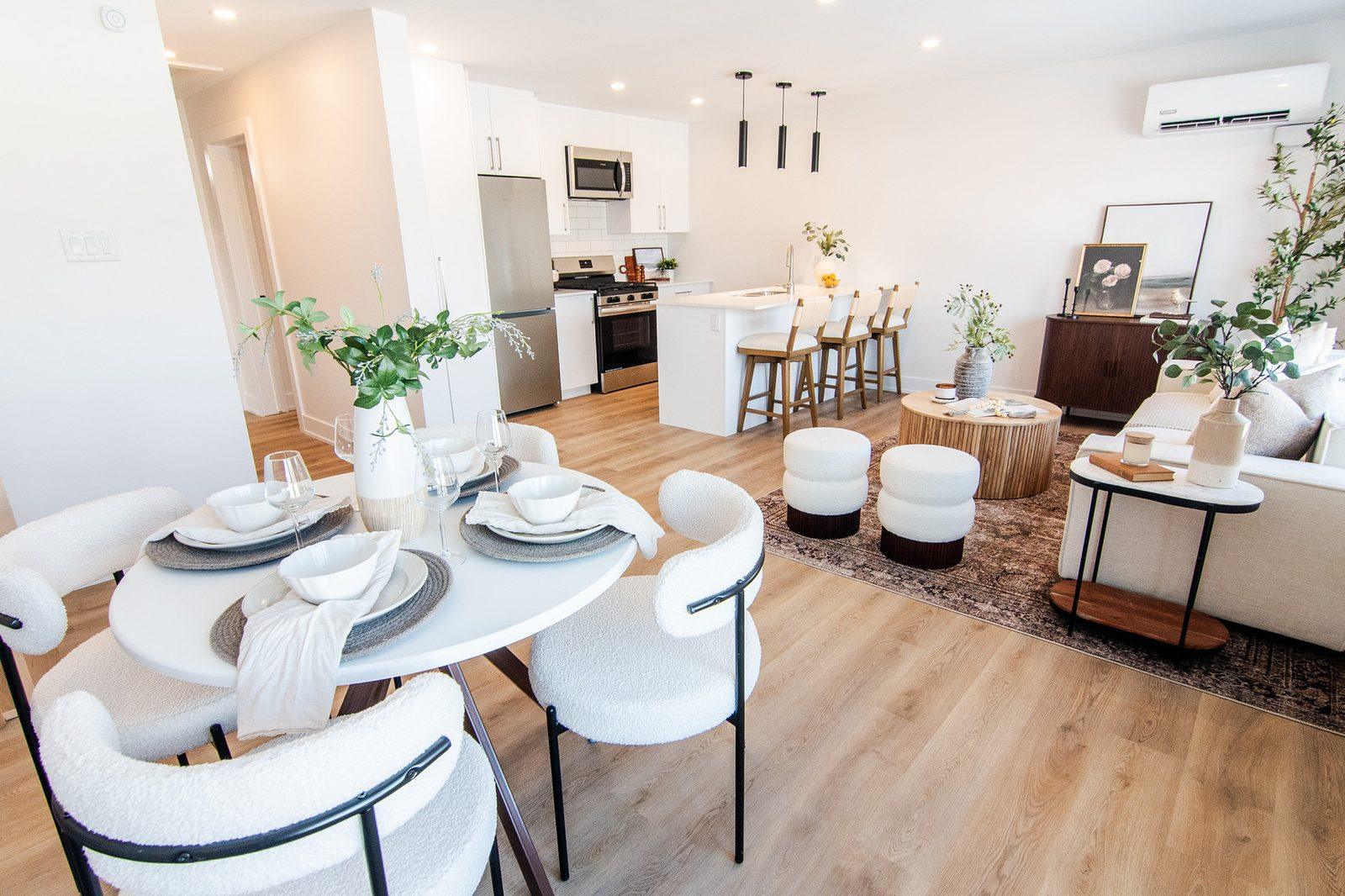 Open-concept living at Young St